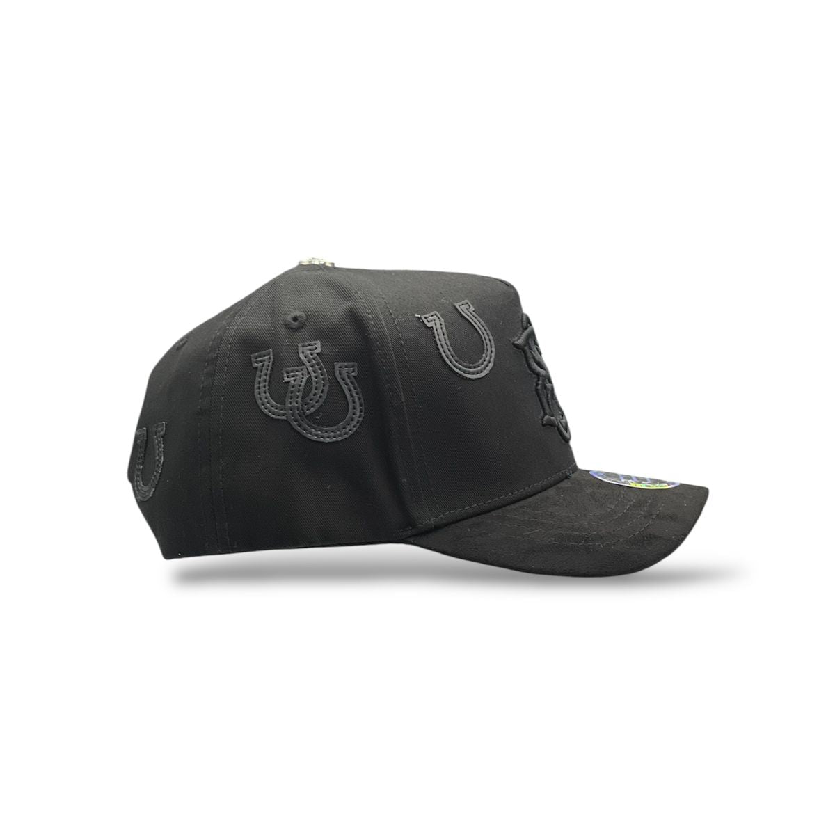 GORRA SOMBRERO BLANCO HUELLA BLACK