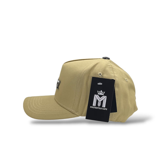 GORRA SOMBRERO BLANCO AVIONETA CLN CAFE