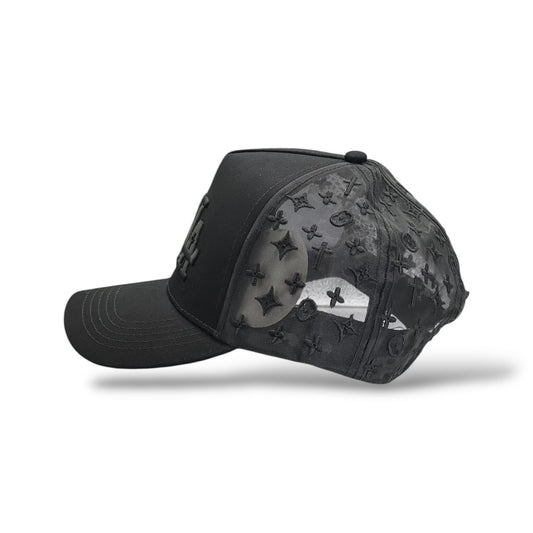 GORRA RUDE TRIPLE LA BLACK