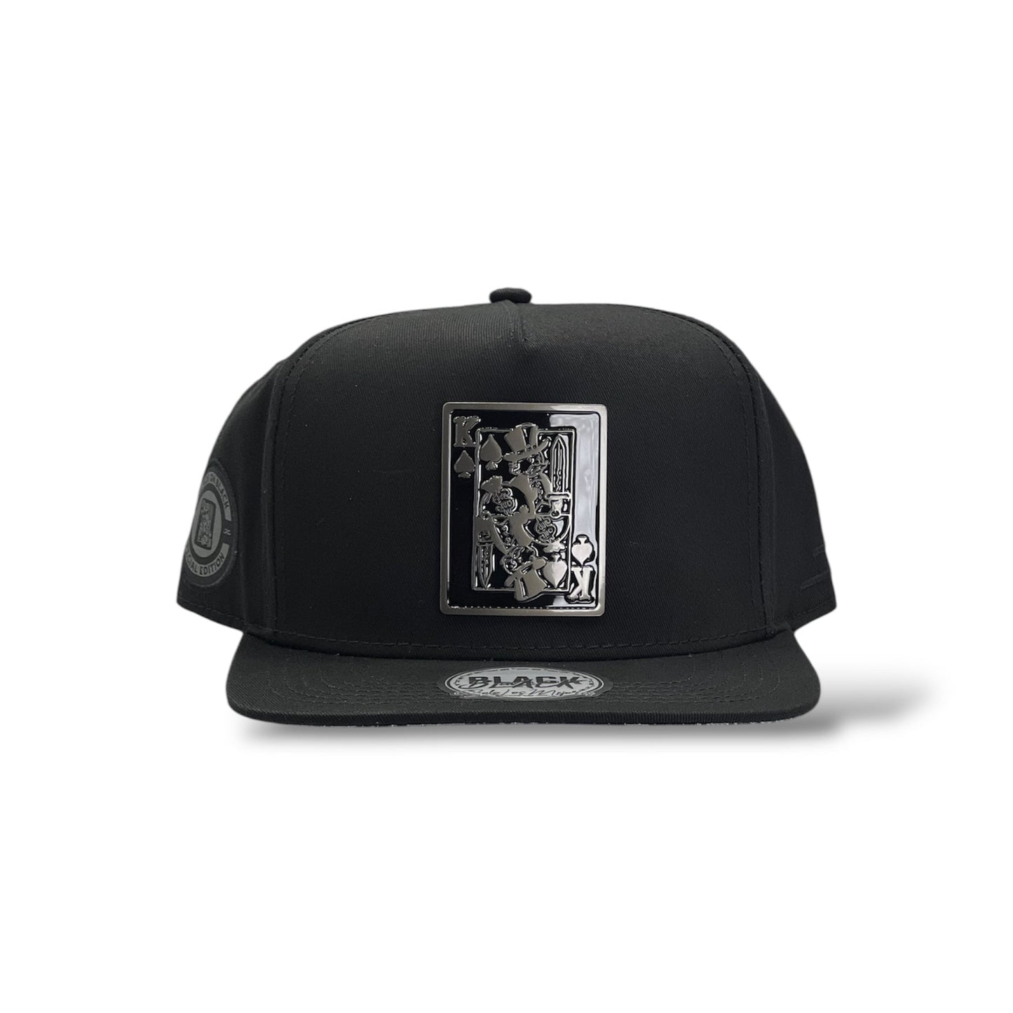GORRA JC HATS POKER BLACK ON BLACK