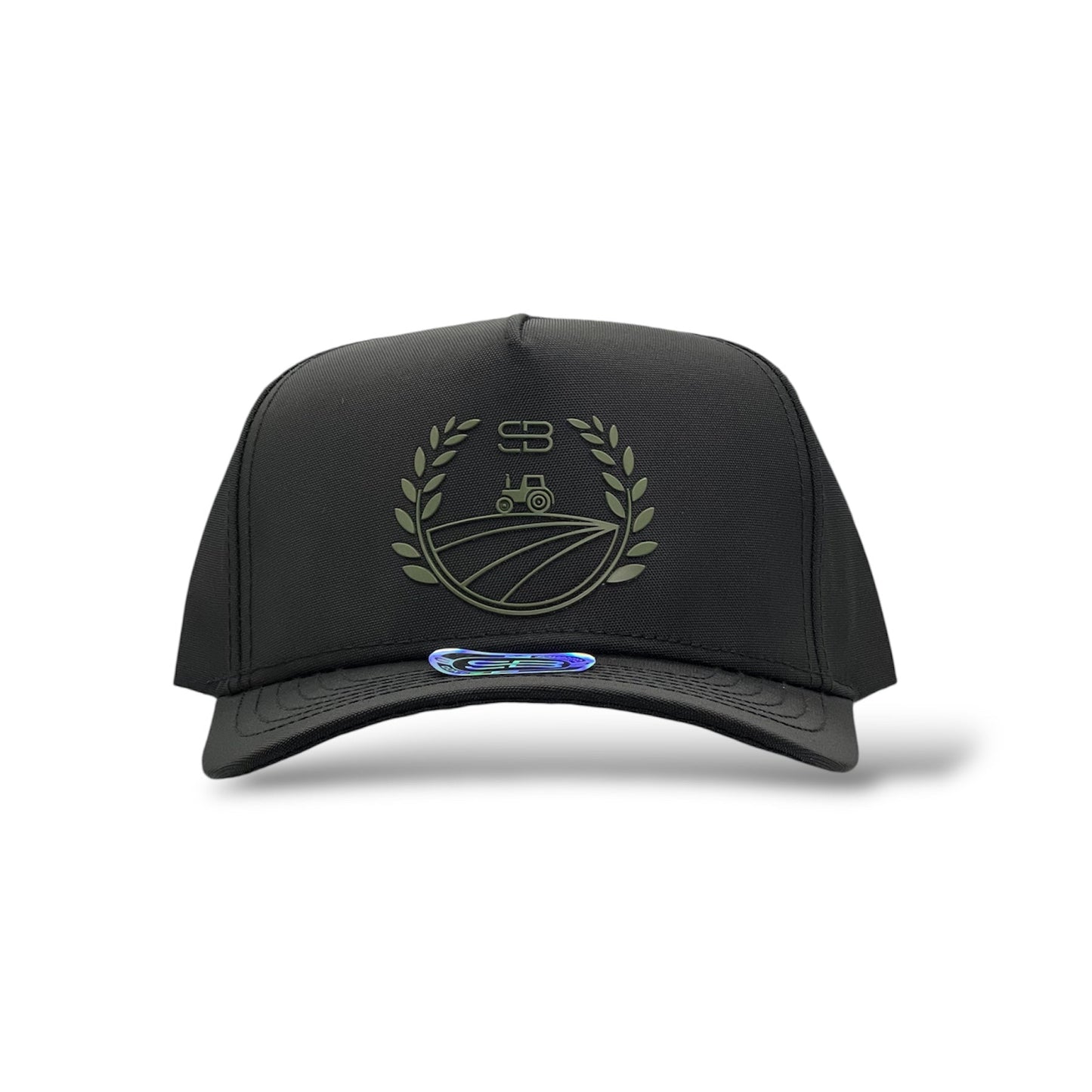 GORRA SOMBRERO BLANCO SIEMBRA COSECHA BLACK