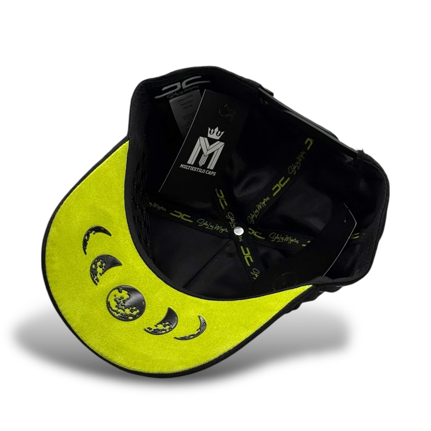 GORRA JC HATS BONES BLACK/NEON