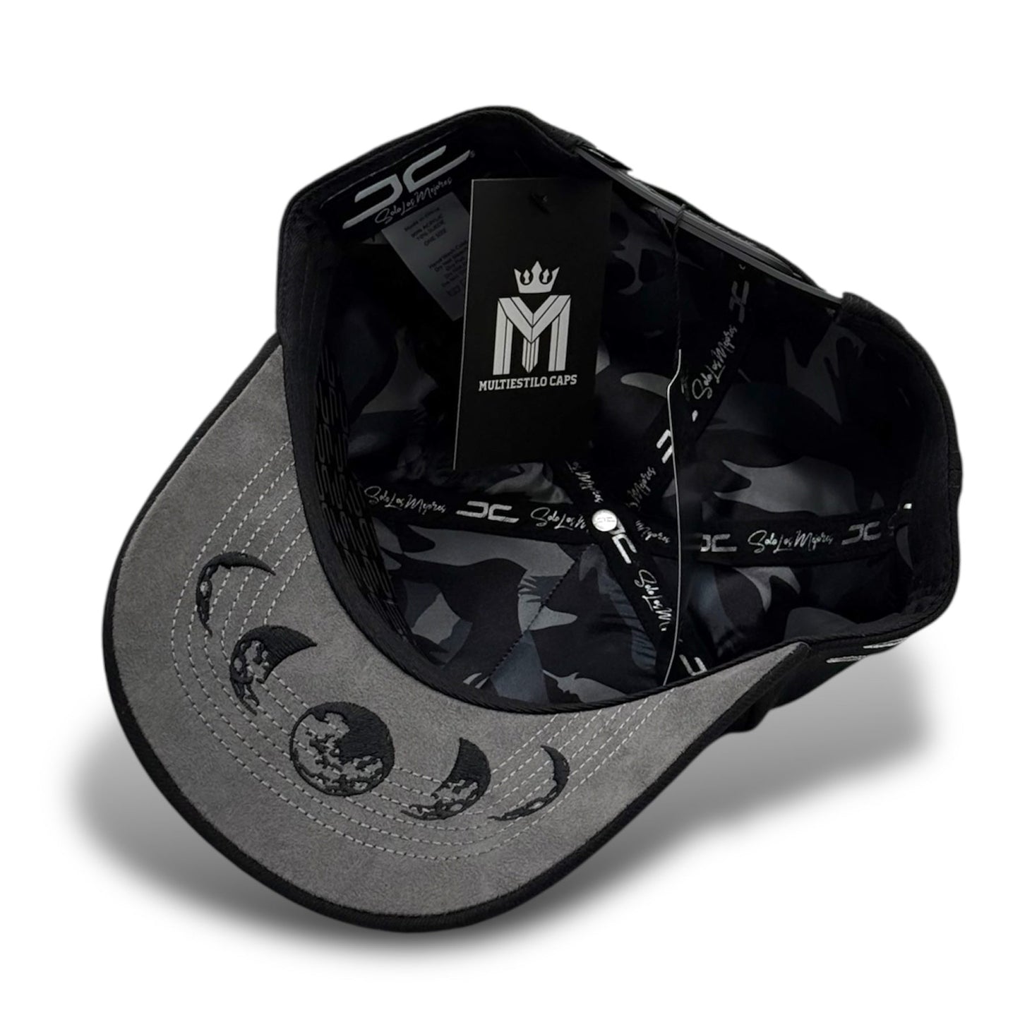 GORRA JC HATS BONES BLACK