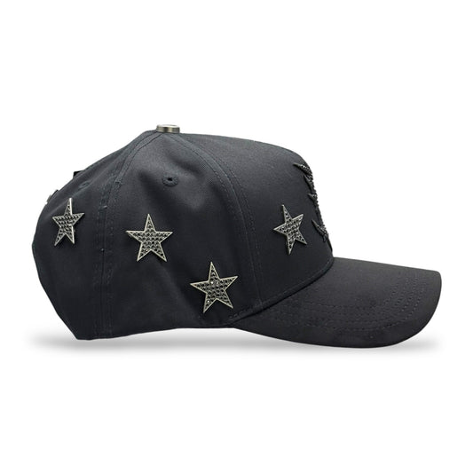 GORRA BARBAS HATS BLACK NEBULA