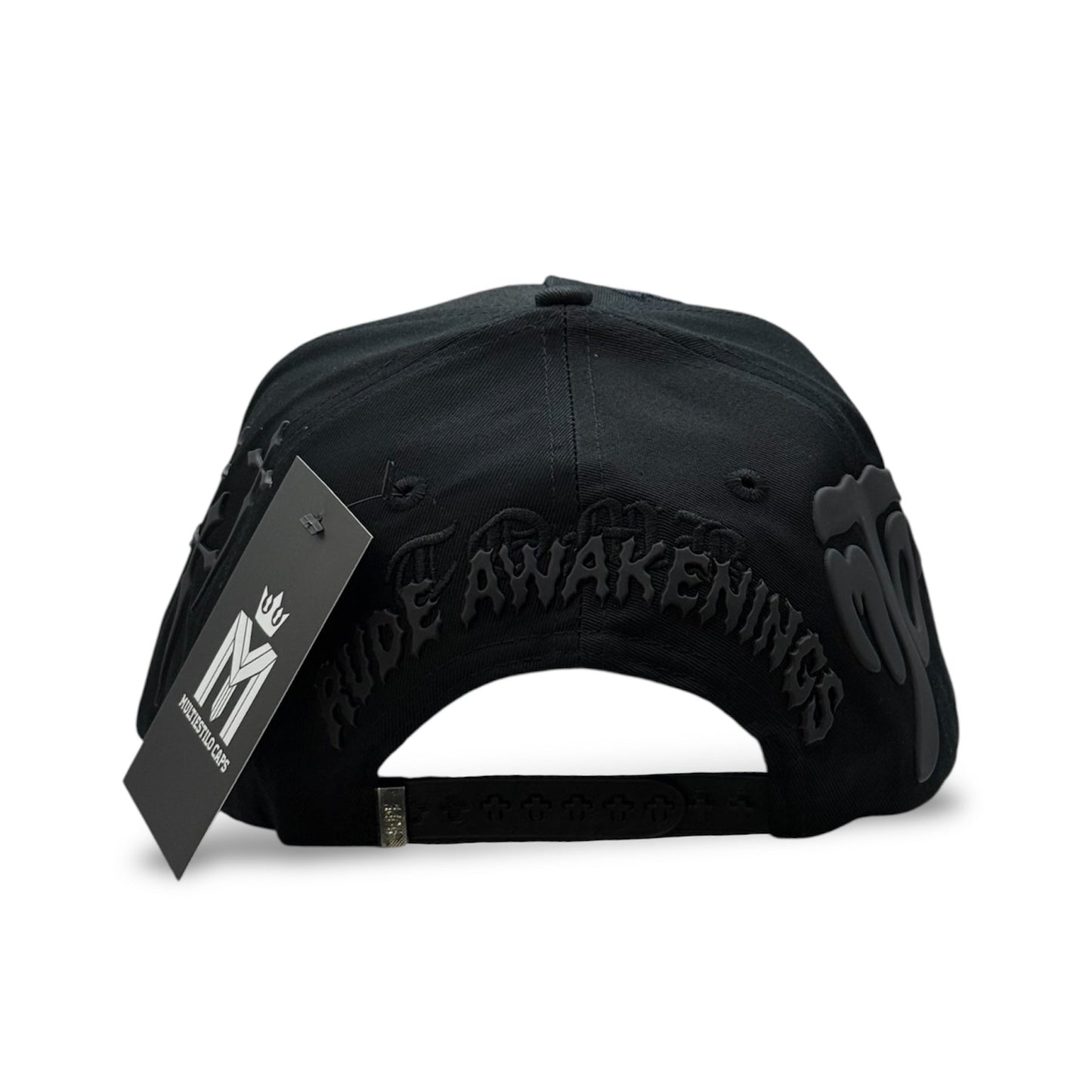 GORRA RUDE AWAKENINGS TOTAL BLACK X TOMBOCHIO