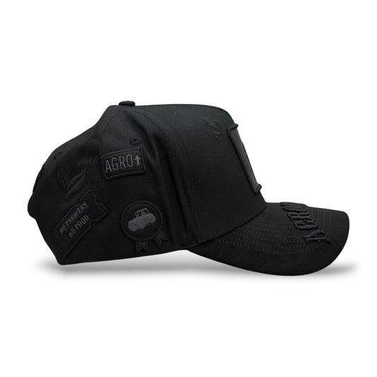 GORRA ENFOCADO AGRONOMIA BLACK