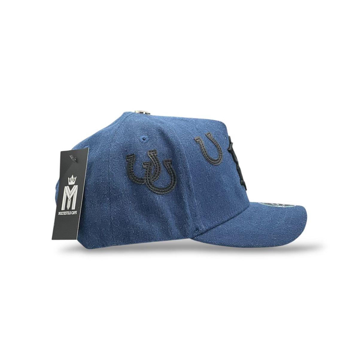GORRA SOMBRERO BLANCO HUELLA MEZCLILLA