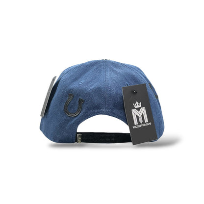 GORRA SOMBRERO BLANCO HUELLA MEZCLILLA