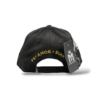 GORRA FE, AMOR Y SUERTE  MULTIESTILO CAPS