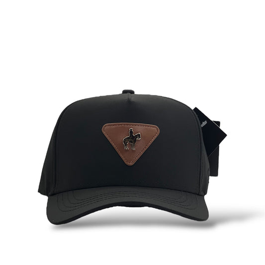 GORRA SOMBRERO BLANCO QUALITY HORSE BLACK