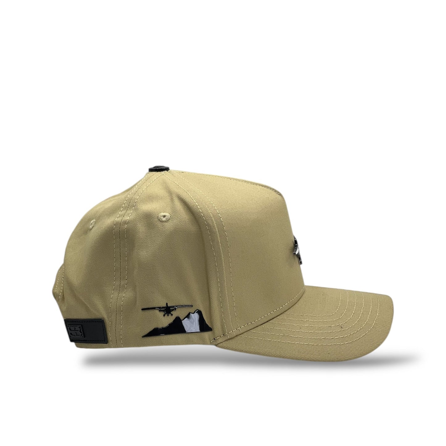 GORRA SOMBRERO BLANCO AVIONETA CLN CAFE