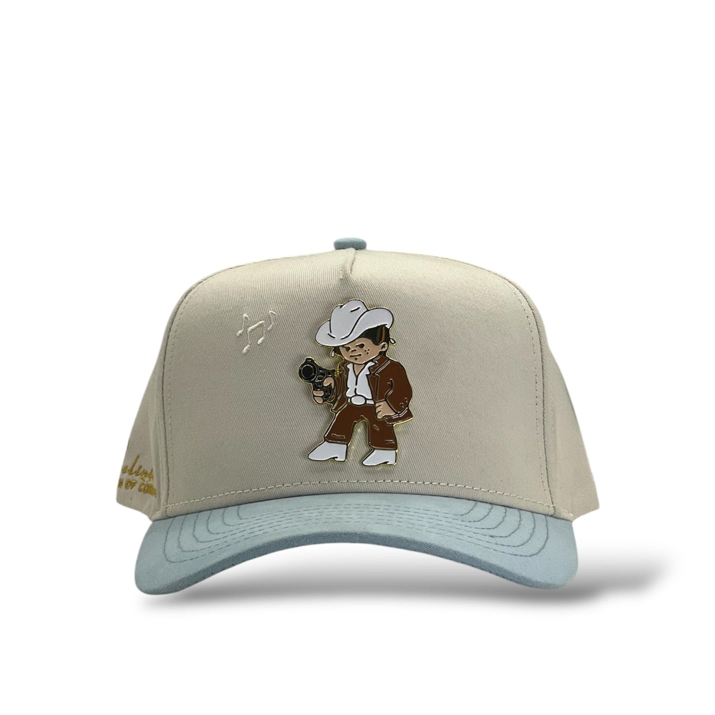 GORRA SOMBRERO BLANCO CHALINILLO
