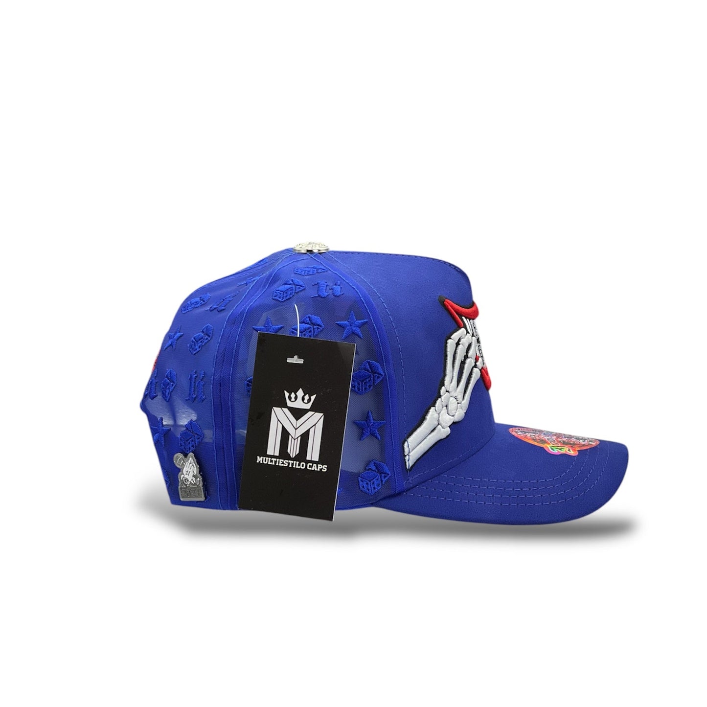 GORRA IRON TRENDY SMILE BLUE