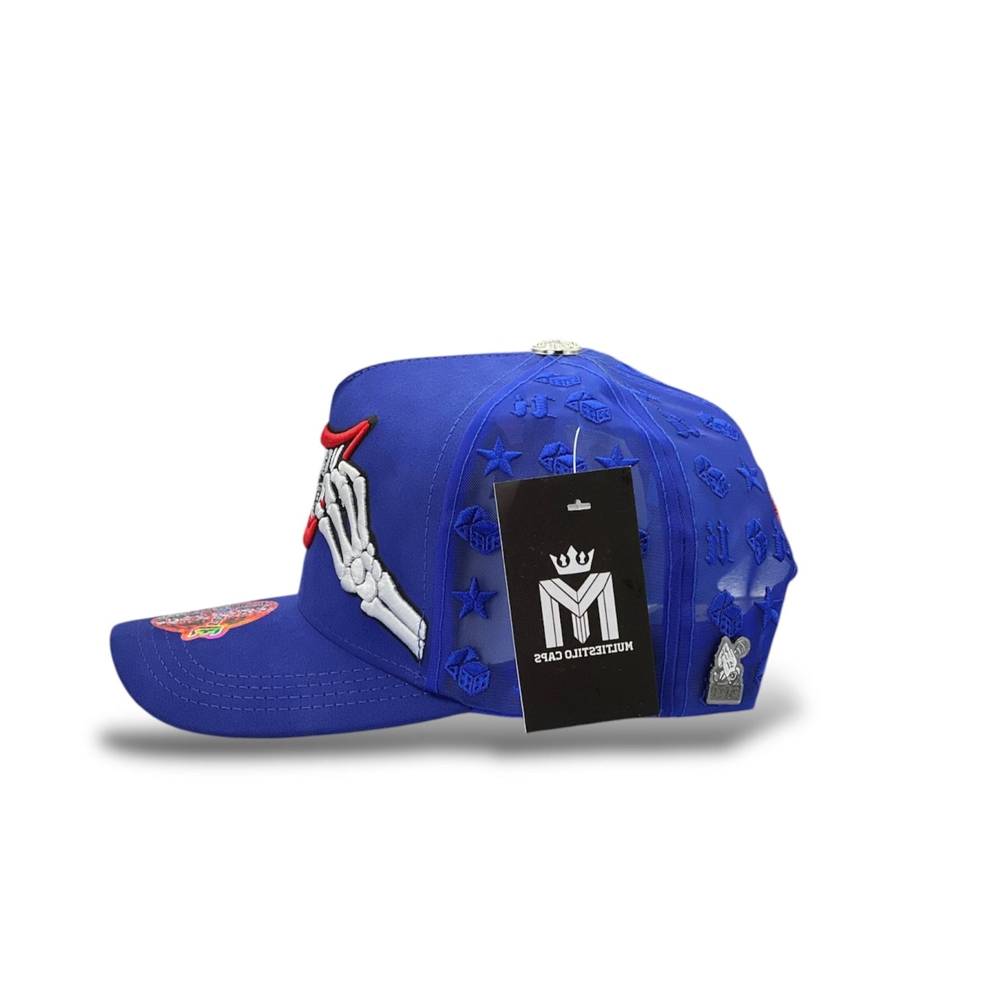 GORRA IRON TRENDY SMILE BLUE