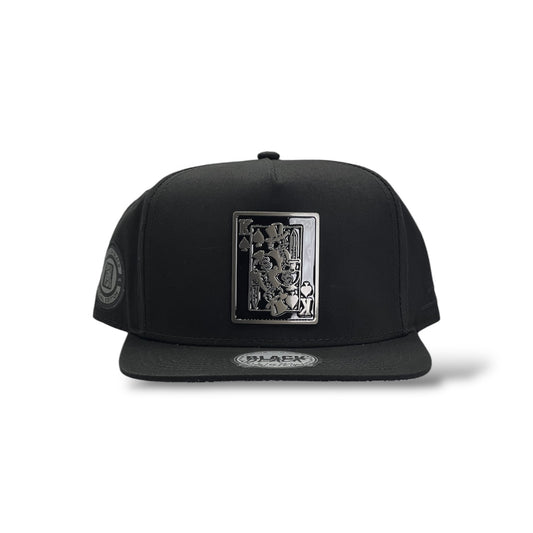 GORRA JC HATS POKER BLACK ON BLACK