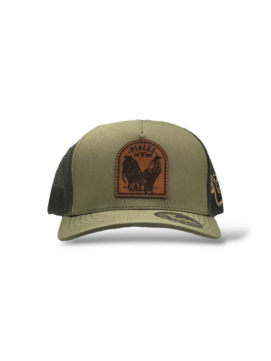 GORRA PIALES GALLO OLIVO