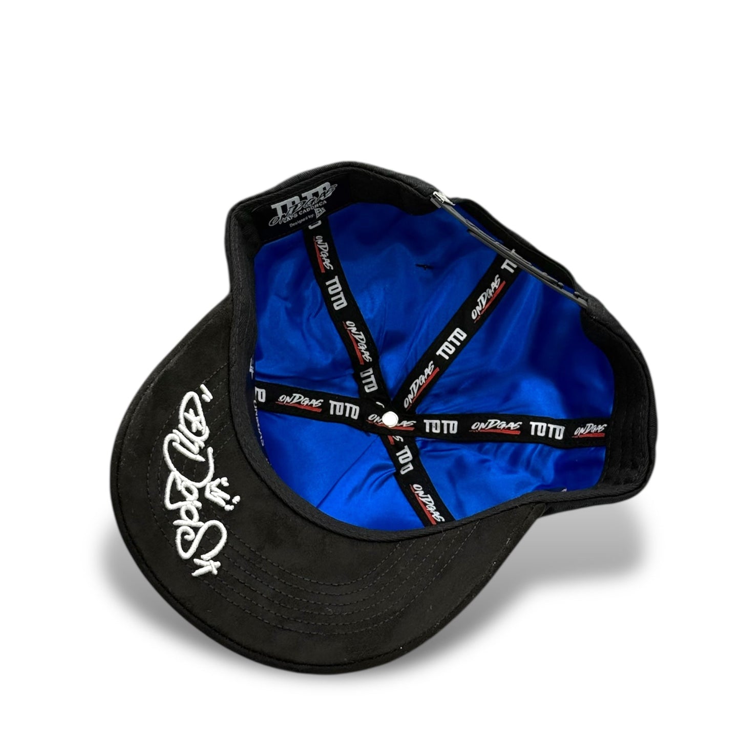 GORRA TOTO X ONDGAS UP LA COMPAÑIA BLUE