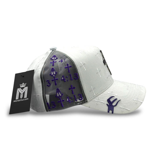 GORRA JC CAPS 4:13 WHITE