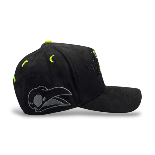 GORRA JC HATS BONES BLACK/NEON