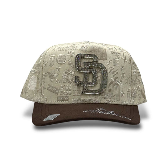 GORRA BIGG BOSS SAN DIEGO BEIGE