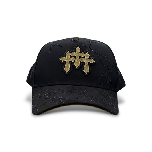 GORRA BIGG BOSS TRIPLE CRUZ GOLD