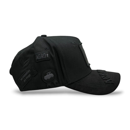 GORRA ENFOCADO AGRONOMIA BLACK